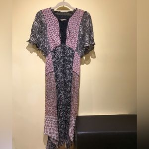 Multi Patterned Zara Maxi Dress
